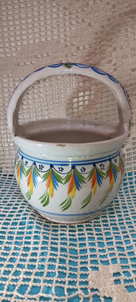 Saint-clément Earthenware Couvot - 19th Century