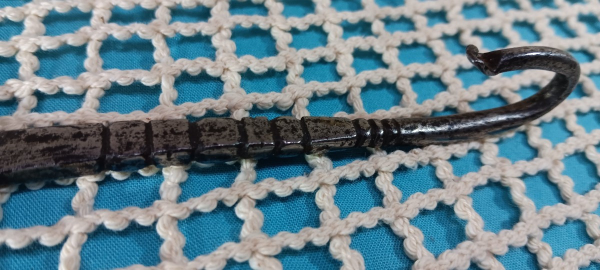 Pelle à couvot fer forgé - XVIII siècle-photo-3