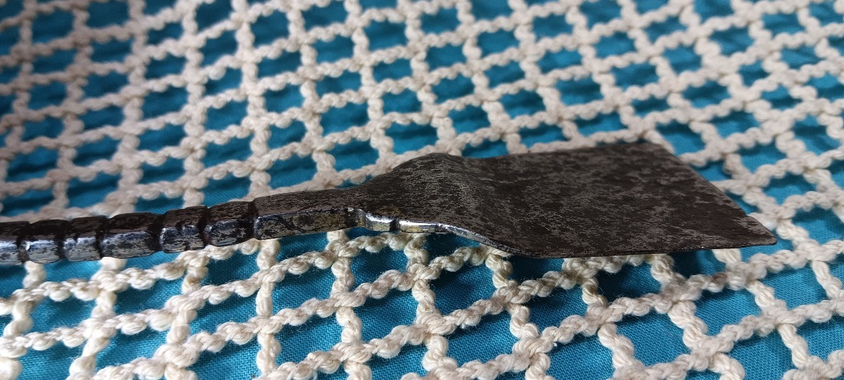 Pelle à couvot fer forgé - XVIII siècle-photo-1