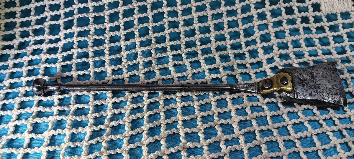 Pelle à couvot fer forgé - XVIII siècle-photo-2