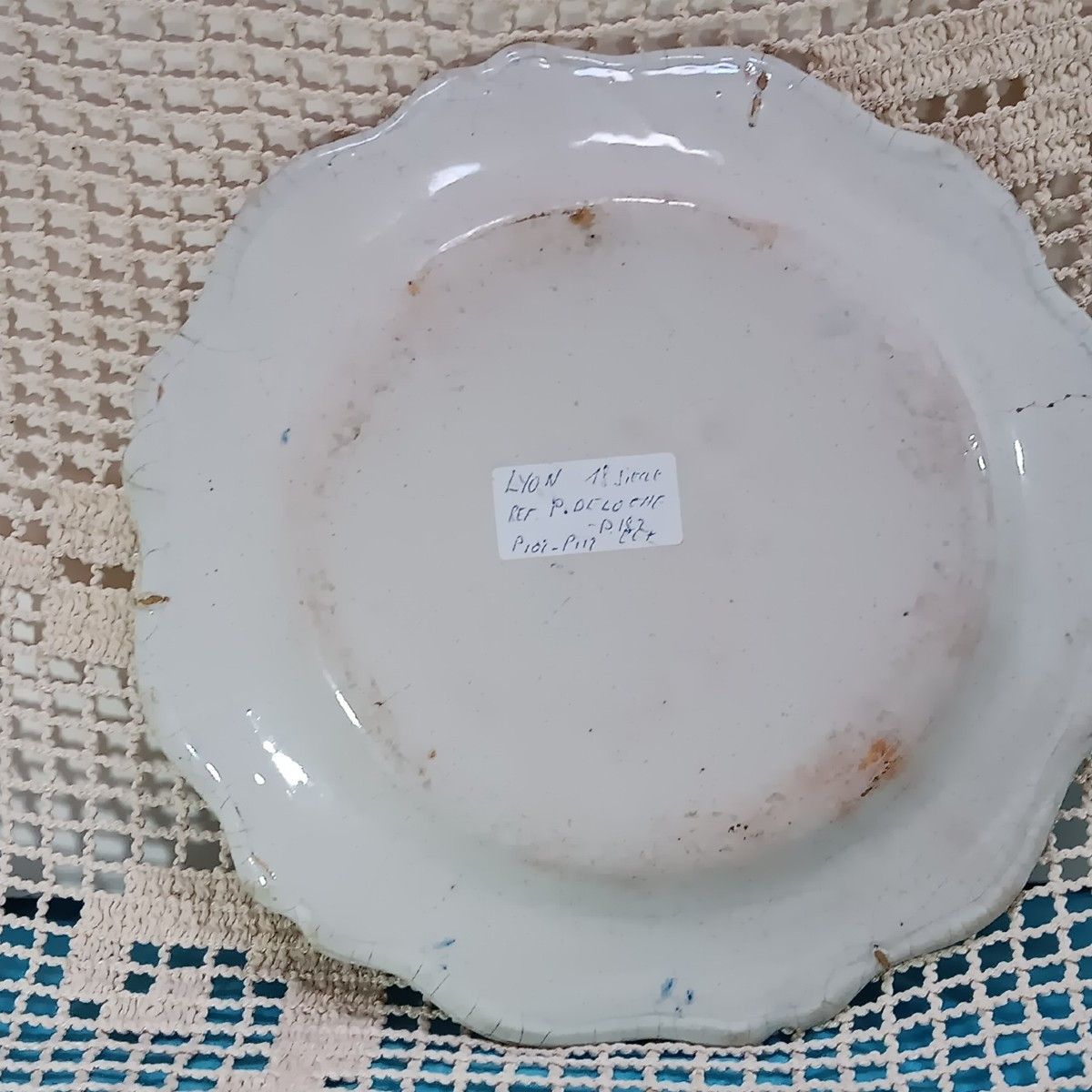 Dish From Lyon - 18th Century-photo-2