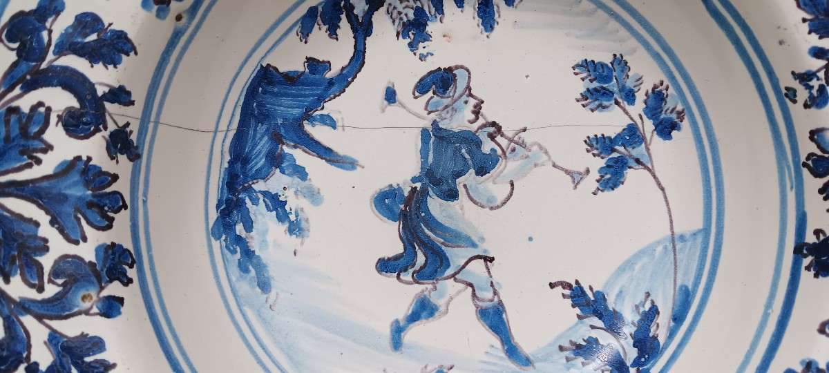 Plat à barbe  - XVIII siècle-photo-3