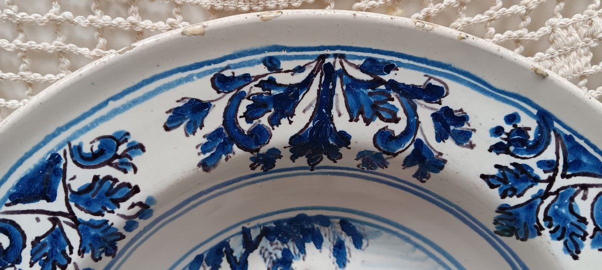 Plat à barbe  - XVIII siècle-photo-4