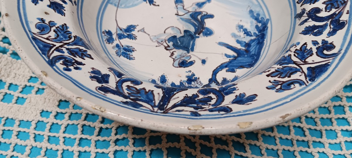 Plat à barbe  - XVIII siècle-photo-3