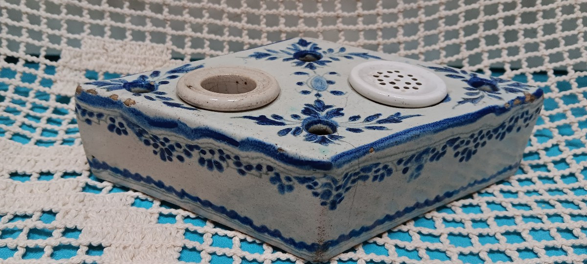 Encrier losangique - XVIII siècle-photo-2