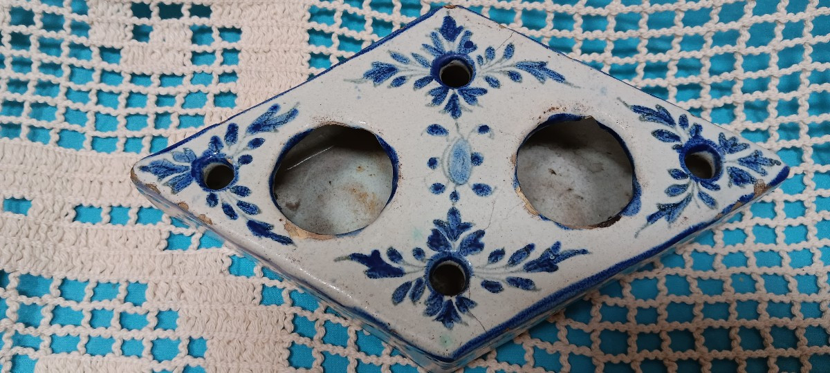 Encrier losangique - XVIII siècle-photo-3