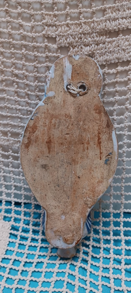 Nevers Earthenware Holy Water Font - 18th Century-photo-2