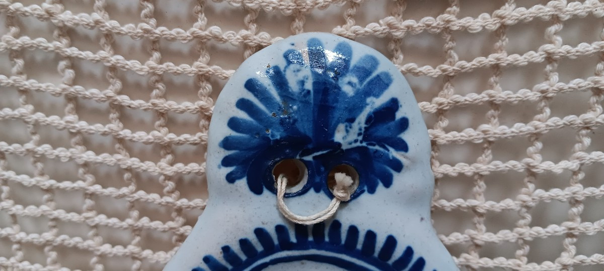 Nevers Earthenware Holy Water Font - 18th Century-photo-3