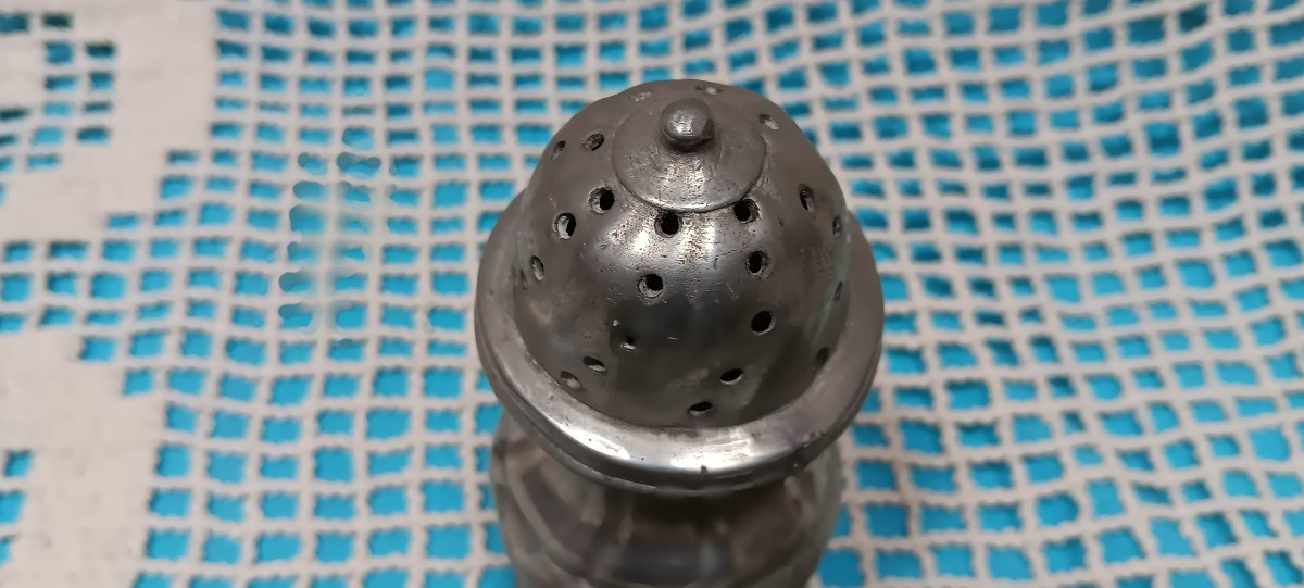 18th Century Pewter Sugar Shaker-photo-3