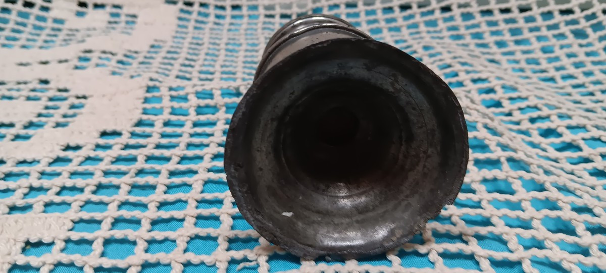 Saupoudreuse étain XVIII siècle-photo-2