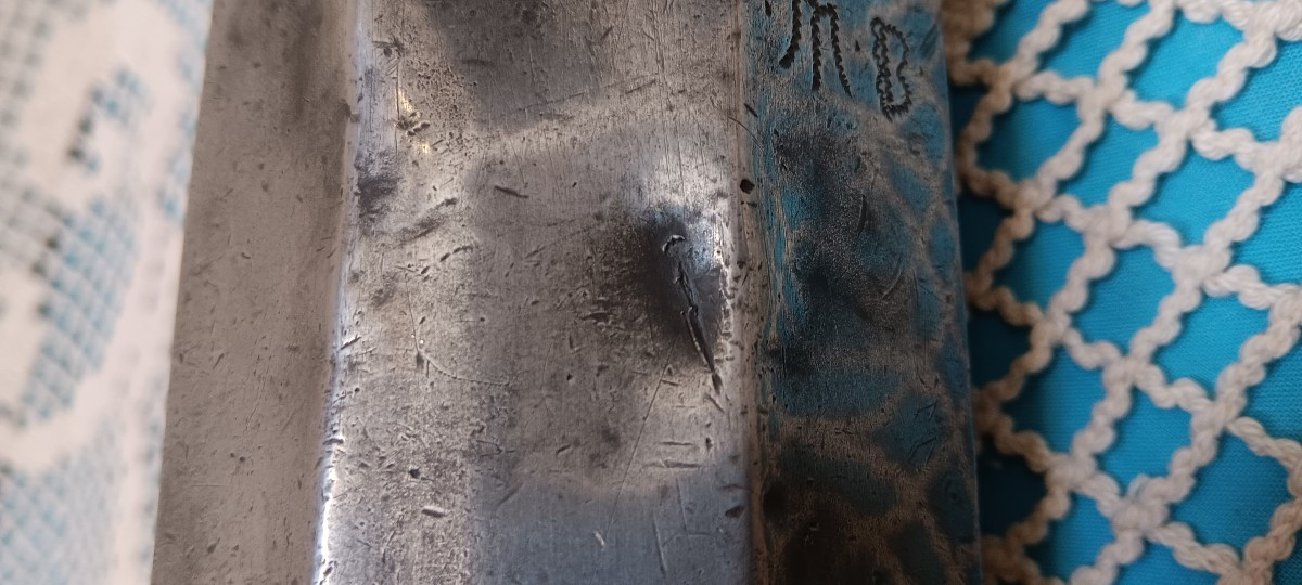 Bouteille en étain - Fin XVIII, Début XIX siècle-photo-5