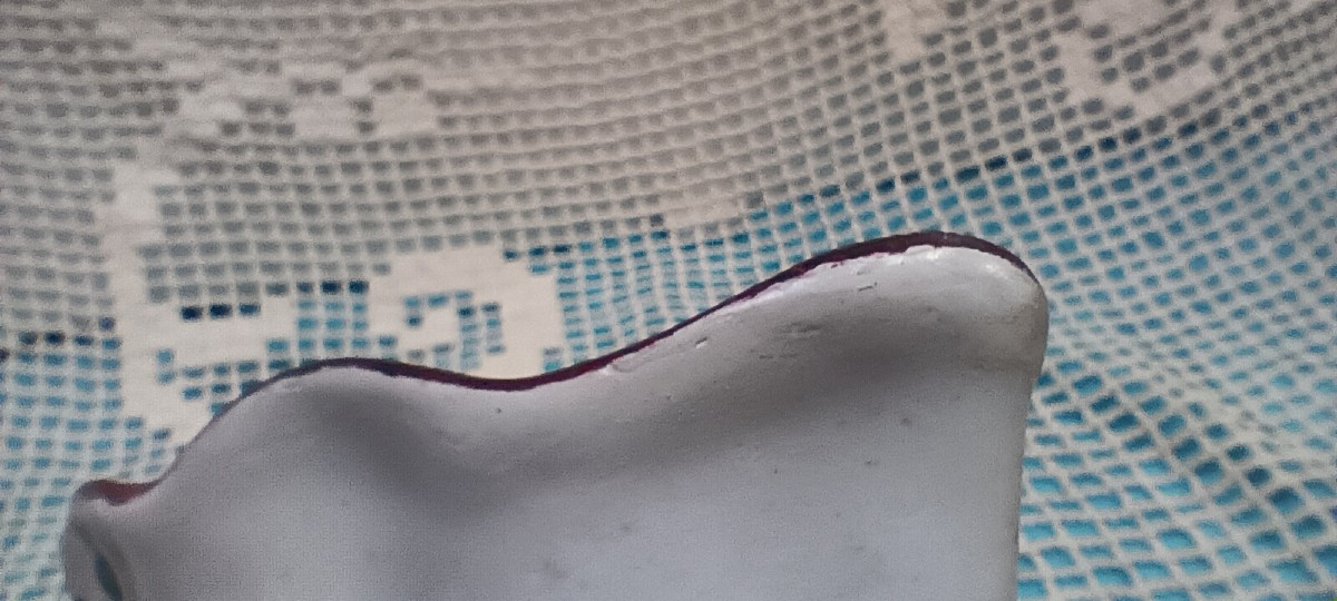 Bouquetière d'applique faience des Islettes St Clément - Fin XVIII, Début XVIII siècle-photo-6