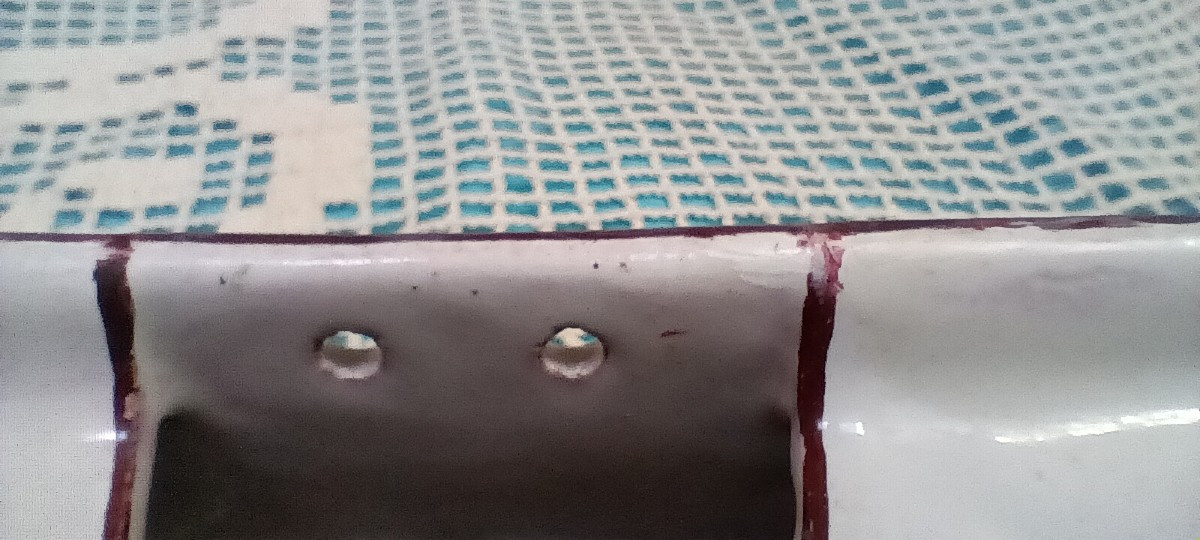 Bouquetière d'applique faience des Islettes St Clément - Fin XVIII, Début XVIII siècle-photo-7