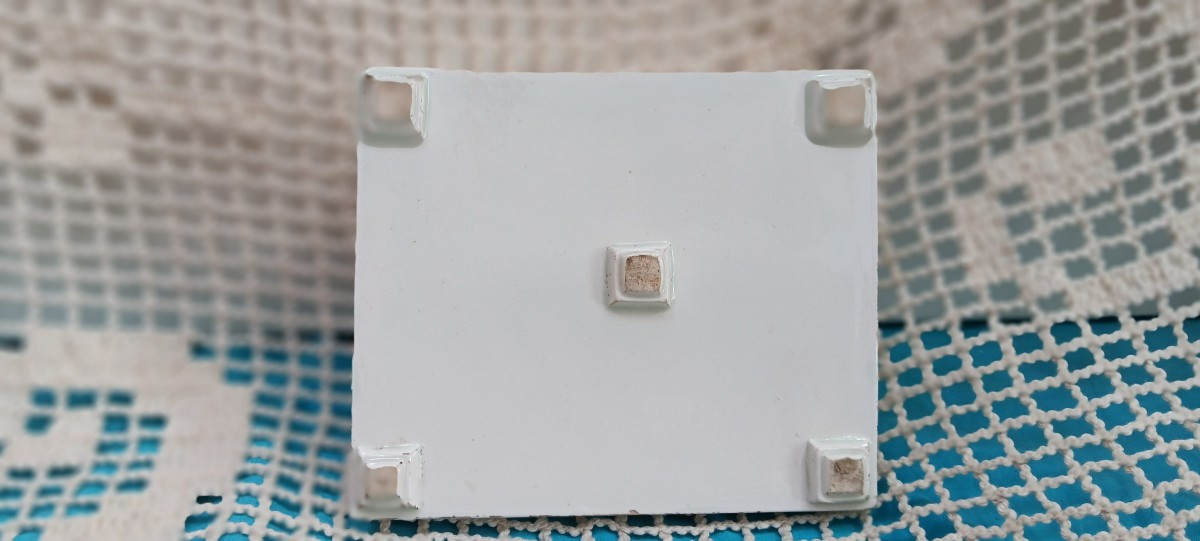 Encrier/écritoire en terre de Lorraine - Début XIX siècle-photo-2