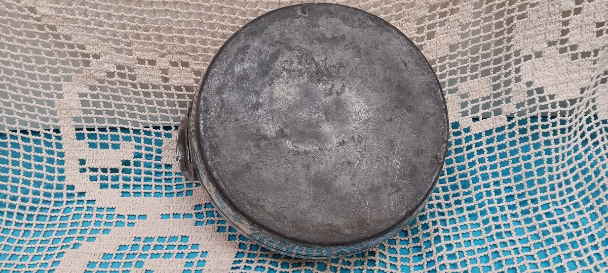 Grande soupière en étain - Début XIX siècle-photo-1