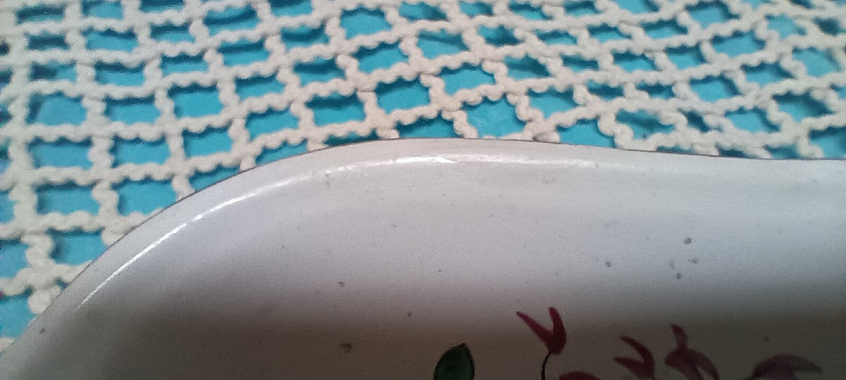 Plat en faience Lunéville - Fin XVIII siècle-photo-5