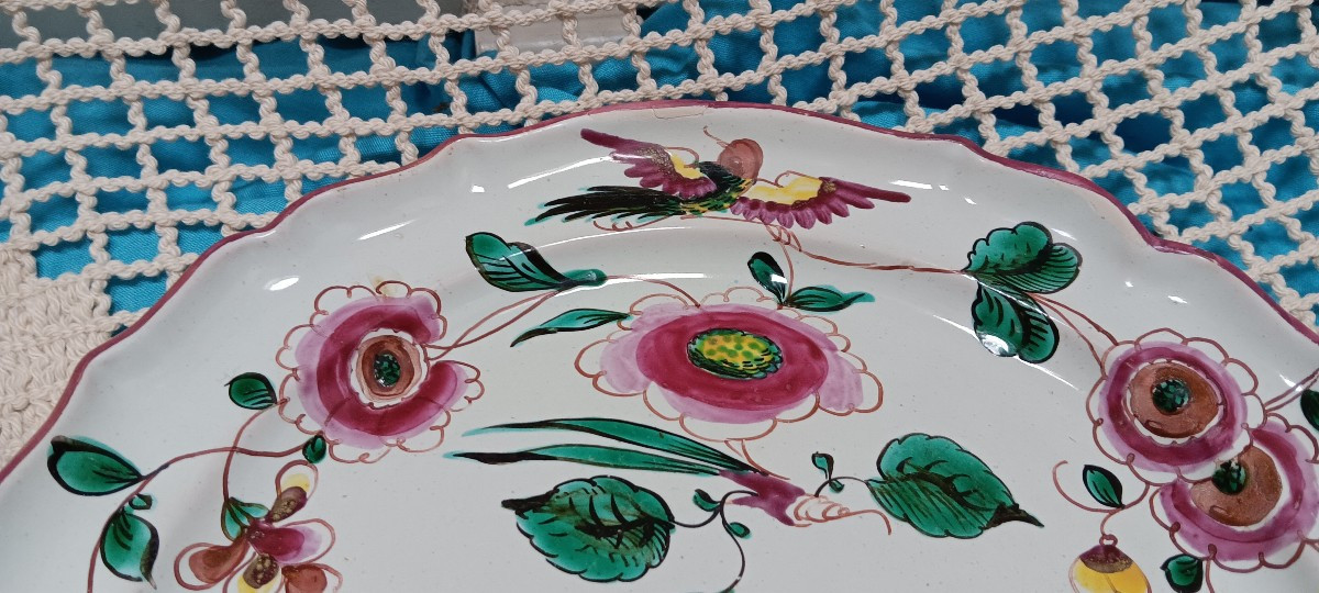 Assiette plate - Fin XVIII, Début XIX siècle-photo-3