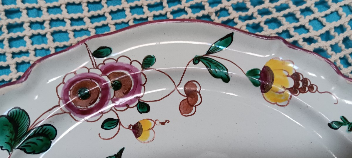 Assiette plate - Fin XVIII, Début XIX siècle-photo-4