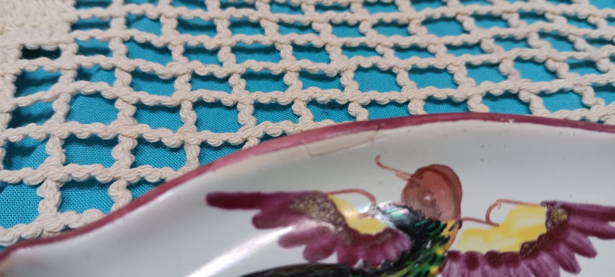 Assiette plate - Fin XVIII, Début XIX siècle-photo-2