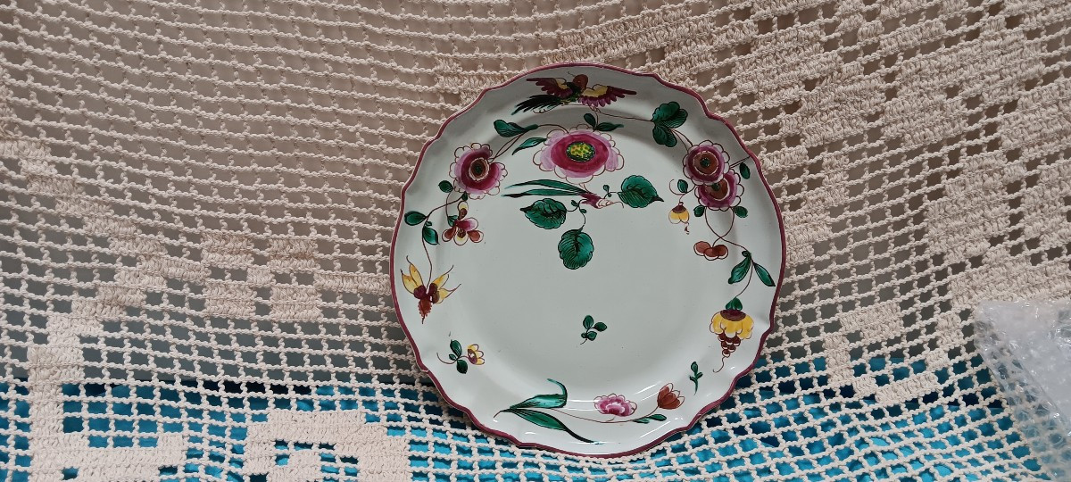 Assiette plate - Fin XVIII, Début XIX siècle