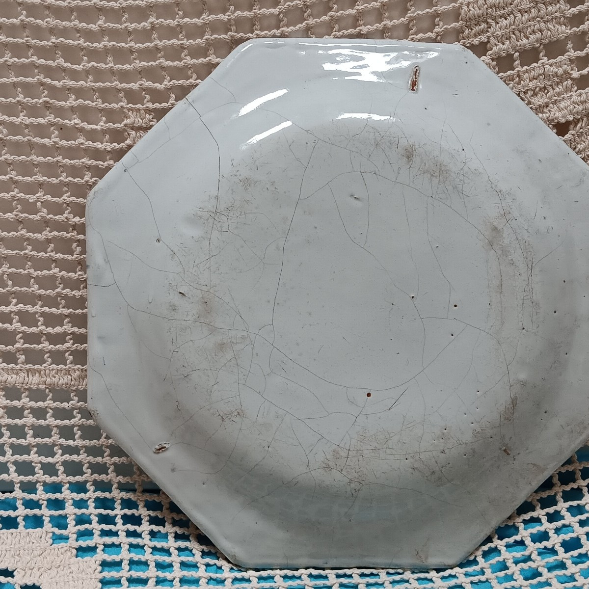 Rouen Earthenware Dish - Early 18th Century-photo-2