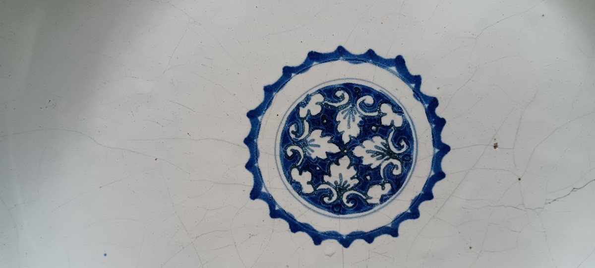 Rouen Earthenware Dish - Early 18th Century-photo-3