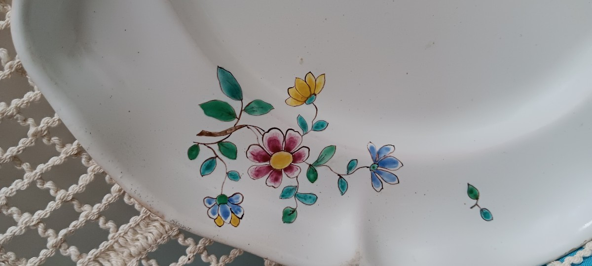 Strasbourg Plate Signed Paul Hannong - 18th Century-photo-2