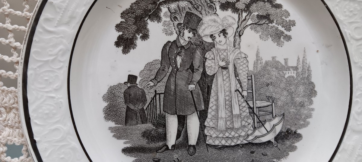 Lot de 3 Assiettes Choisy le Roi - Début XIX siècle-photo-4