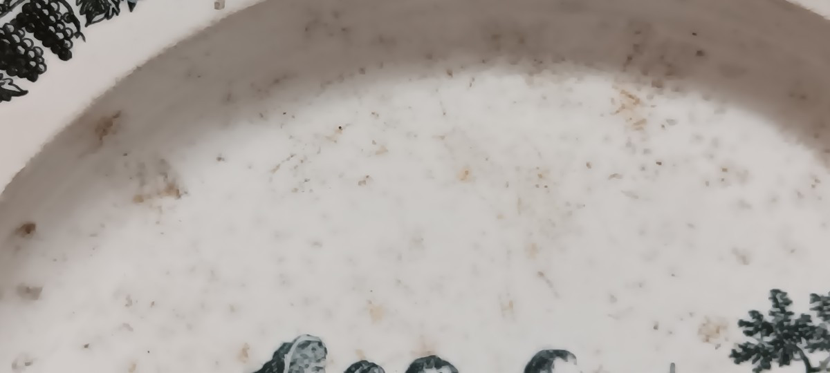 Lot 3 assiettes de Creil - Début XIX siècle-photo-4