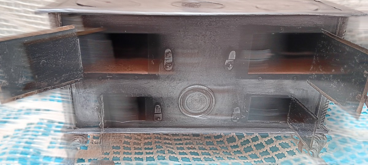 Cuisinière de poupée en tôle-photo-5