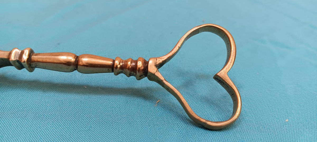 Pelle à couvot en bronze - XIX siècle-photo-4