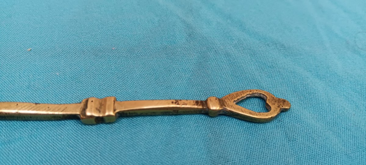 Pelle à couvot en bronze - XVIII ou XIX siècle-photo-1