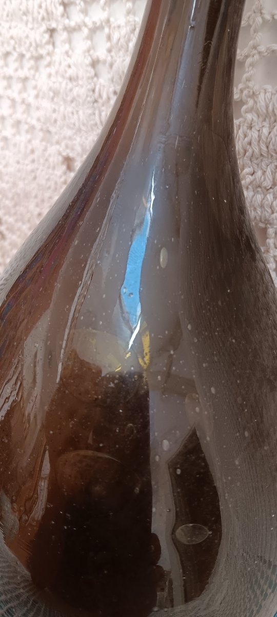 Bouteille oignon fin XVII, Début XVIII siècle-photo-7