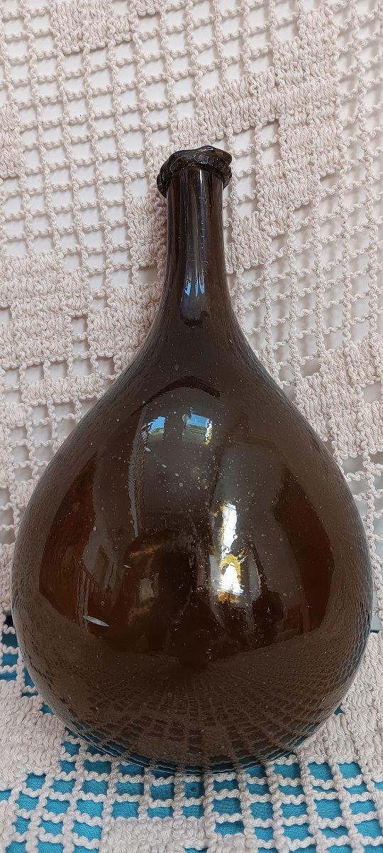 Bouteille oignon fin XVII, Début XVIII siècle