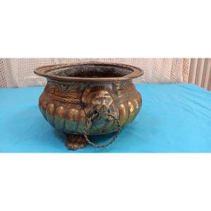 Late 18th Century Brass Planter / Planter