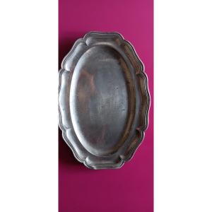 Pewter Dish From Strasbourg? 18th Century