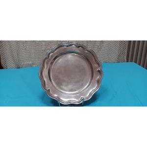 Pewter Plate - Late 18th, Early 19th Century.