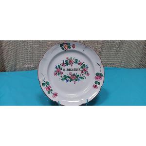 Assiette patronymique des Islettes - Début XIX siècle.
