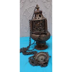 Encensoir laiton fin XVIII siècle - Début XIX siècle