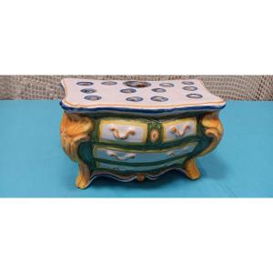 Bouquetière faience La Rochelle XVIII siècle