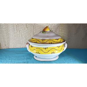 Soupière/terrine d'EPINAL - Fin XVIII, Début XIX siècle