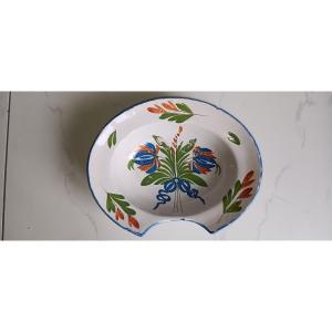 Shaving Dish From Saint-clément Or Des Auges - 19th Century