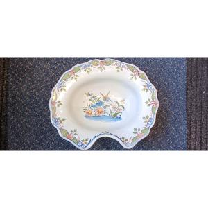 Plat à barbe de ROUEN - XVIII siècle