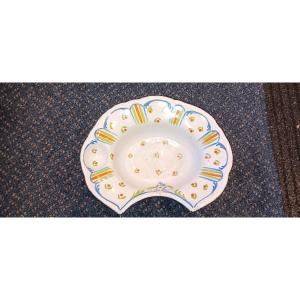 Plat à barbe de Nevers - Fin XVIII ou Début XIX siècle