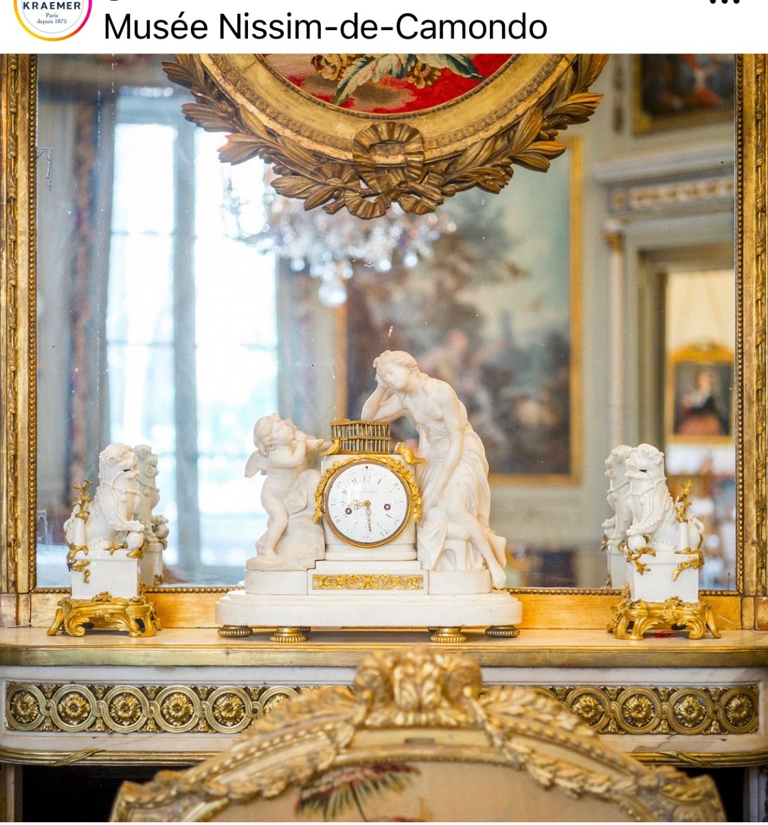 Exceptionnelle Cheminée  Louis XVI En Marbre Blanc Statuaire A Riche Décor De Bronzes-photo-5