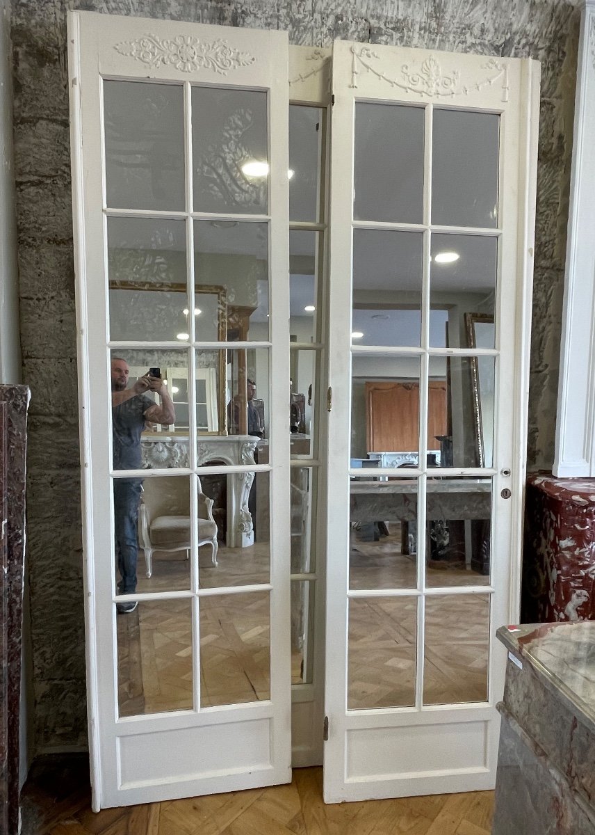 Two Beautiful Pair Of Doors In Very Good Condition Early 20th Century -photo-2