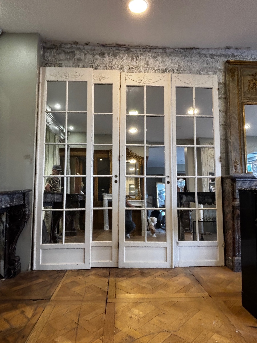 Two Beautiful Pair Of Doors In Very Good Condition Early 20th Century -photo-2