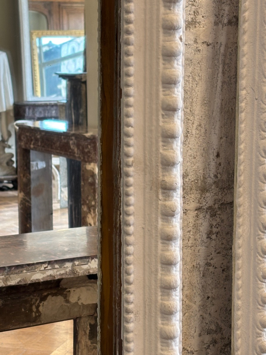 Rare Pair Of Louis XVI Style Mirrors Dating From The End Of The 19th Century -photo-1