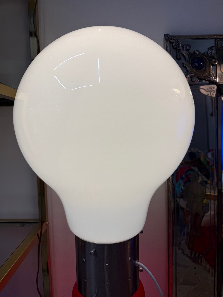 Lampadaire en verre de Murano “Birillo” années 1960, Space âge -photo-1