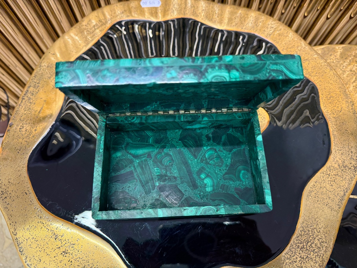 Malachite Box In The Fabergé Style -photo-3